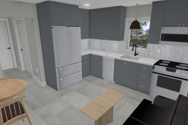 Kitchen-Living Room 1