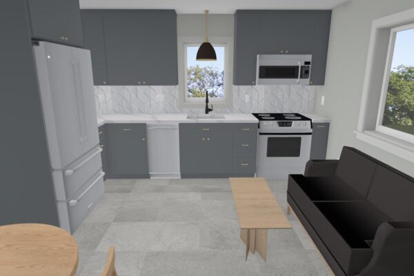 Kitchen-Living Room 2