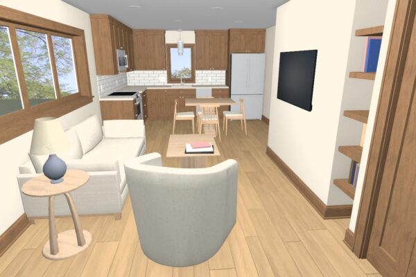 Living Room-Kitchen 2