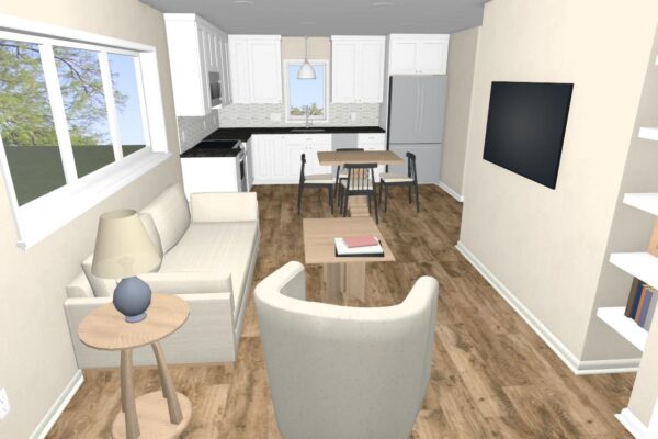 Living Room-Kitchen 2