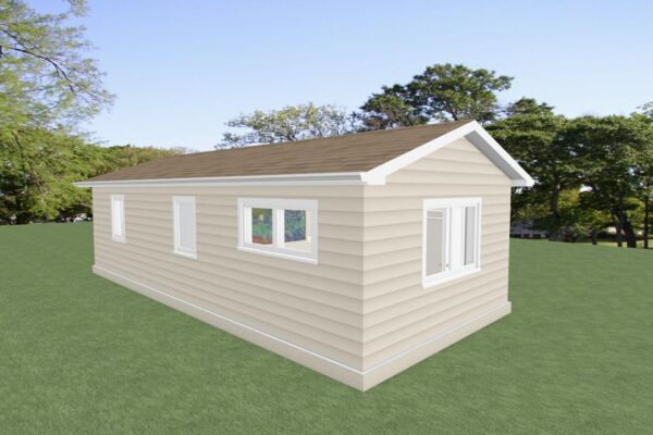 S Gable Roof Exterior 2