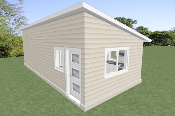 S Skillion Roof Exterior 1