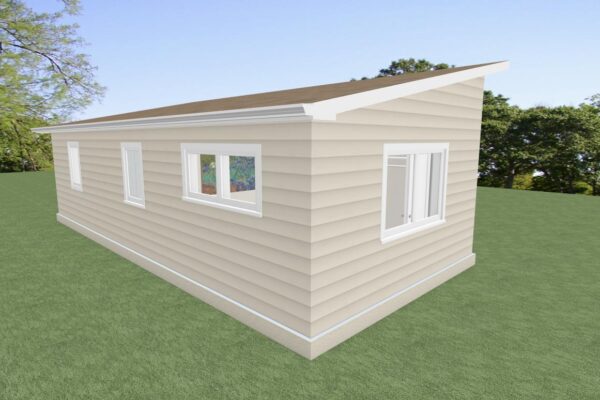S Skillion Roof Exterior 2