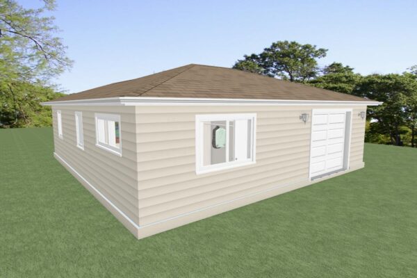 S+1 Hip Roof Exterior 2