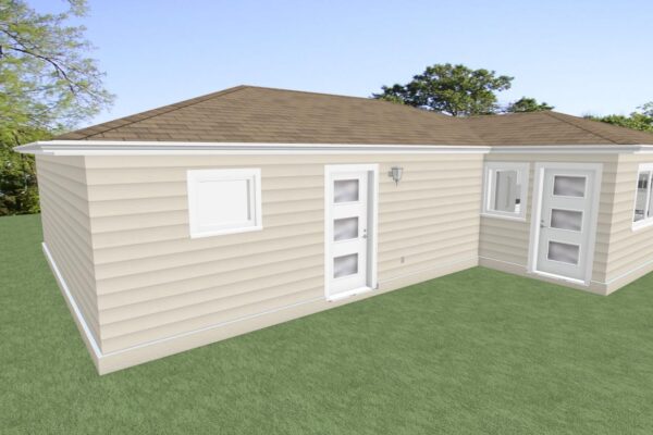 S+2 Hip Roof Exterior 1