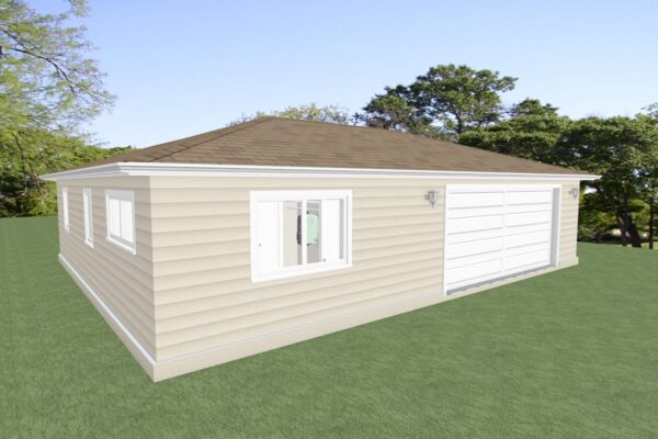 S+2 Hip Roof Exterior 2