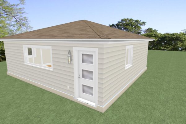 T Hip Roof Exterior 1